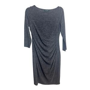 Lauren Ralph Lauren Business Dress Women Size 8 Gray Business Stockholm